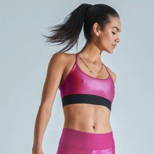 NWT! NOLI Liquid Studio Bra  - Magenta, Size S